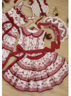 Honey Machine The Cherry Is Ripe Top and Skirt Set(3rd Reservation/Full Payment Without Shipping)
